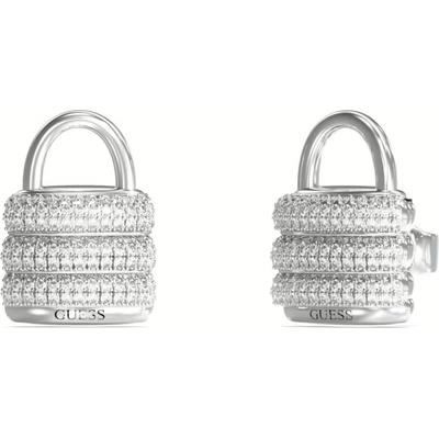 Guess Třpytivé ocelové náušnice Guess My Secret JUBE05419JWRHT/U