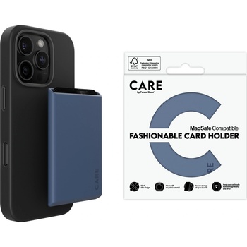 CARE by PanzerGlass® Картодържател CARE by PanzerGlass , Fashionable Card Holder Apple iPhone, MagSafe - Син