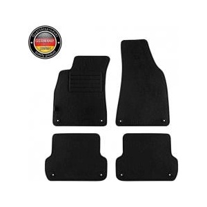 Petex Мокетени стелки Petex съвместими с Audi A4/A4 Quattro 11/2000-10/2007/A4 Avant 09/2001-04/2008 4 части