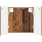 vidaXL Кабинет за дартборд ZWOLLE Старо дърво 52, 5 x 10, 5 x 57, 5 см (896453)