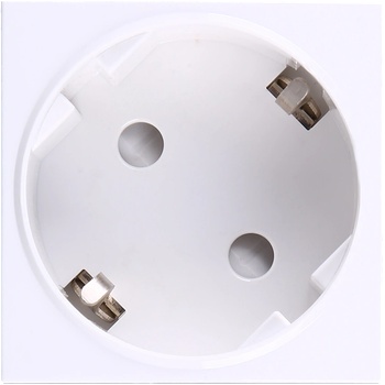 ORNO or-gm-9010/w/gs45 - noen единичен контакт, шуко, бял, 45 градуса (or-gm-9010/w/gs45)