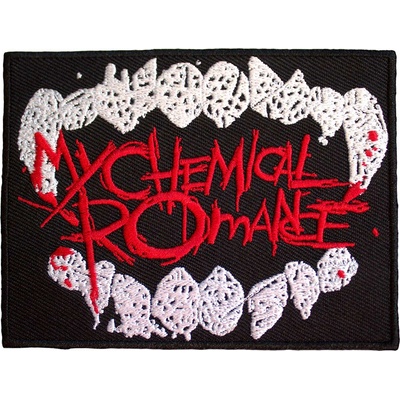 Nažehlovačka My Chemical Romance - The Black Parade Logo Fangs