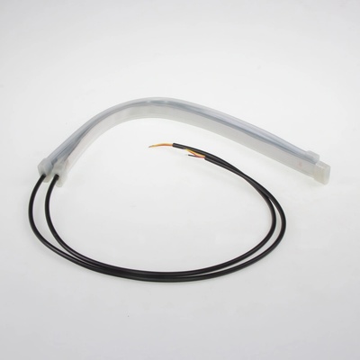 LED pásek, dynamické blinkry oranžová / poziční světla bílá, 30,5 cm - VZ17