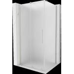 Mexen Velar плъзгаща се душ кабина 120 x 75 см, матова, четкан никел - 871-120-075-31-97 (871-120-075-31-97)