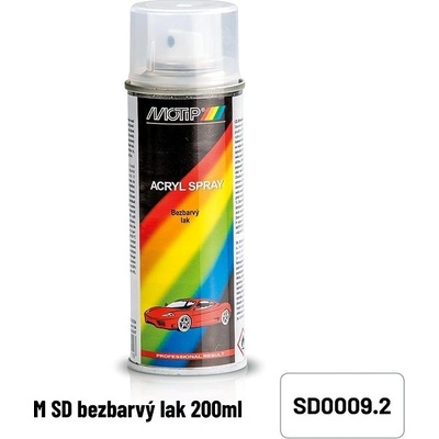 Motip M SD bezfarebný lak 200 ml