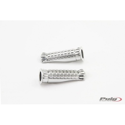 Stupačky bez adaptérů PUIG R-FIGHTER 9192P stříbrná 9192P