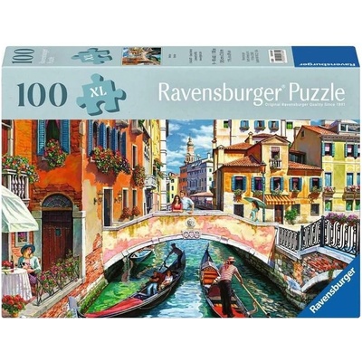 Ravensburger Пъзел Ravensburger от 100 XL части - Венеция (7012001365)