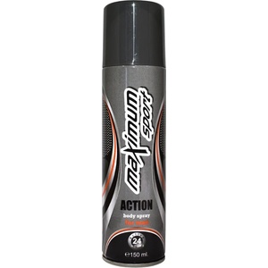 Sport MAX Мъжки дезодорант 24ч ACTION, 150мл