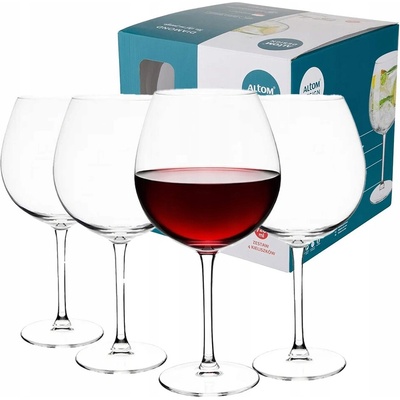 Design Skleničky na bílé víno skleničky na červené víno skleničky sklenice Altom Diamond bezbarvé 4 x 720 ml