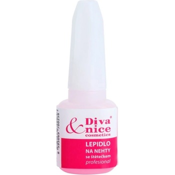 Diva & Nice Cosmetics Accessories Nails lepidlo na nechty so štetčekom 7 g