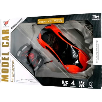 Shantou Chenghai Bestnew Toys Акумулаторна кола с радиоконтрол с волан и зарядно, звукови и светлинни ефекти 6688 М16-241