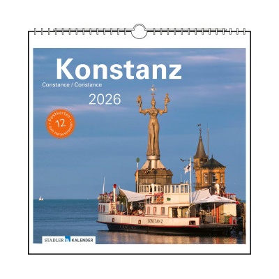 Stadler Kalender Konstanz 2026 | verschiedene Fotografen