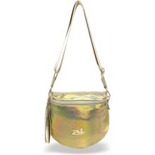 Zellia dámska zlato-hologramová crossbody