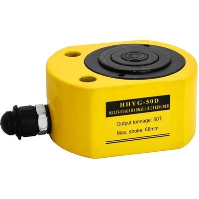 Hydraulický válec nízký teleskopický, extra nosnost 50 tun - HHYG-50D