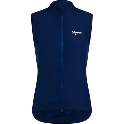 Rapha Дамски елек за колоездене Rapha Women's Core Gilet Cycling vest - Navy / White (154-0169-0613)