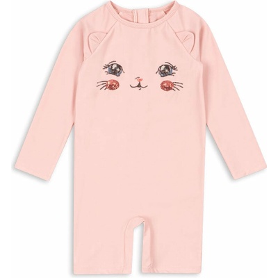 Koupací overal KITTY Powder Pink Konges Slojd