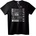 NOONEBRAND Тениска Hollywood USA California - M, Black
