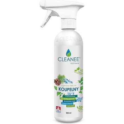 CLEANEE EKO hygienický čistič na KOUPELNY borovice 500 ml