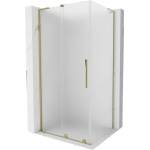 Mexen Velar L плъзгаща се душ кабина 110 x 80 см, матирана, златна - 871-110-080-33-50 (871-110-080-33-50)