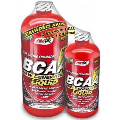 Amix Nutrition Amix BCAA New Generation 1000ml + 500ml ZADARMO - ovocný punč