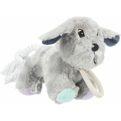 Junior Dog plyšový pejsek s lanem 24 cm