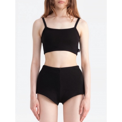 #VDR #VDR Quilted Black Crop Top
