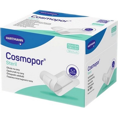 HARTMANN Cosmopor náplasť sterilná 7,2 x 5 cm 50 ks
