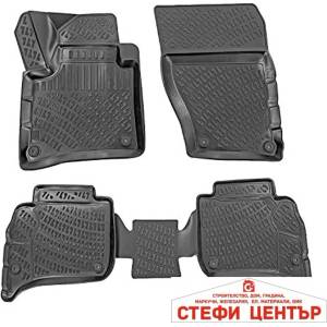 Rizline Гумени стелки RizLine съвместими с Volkswagen Touareg 2010-2018 (511420) - steficenter