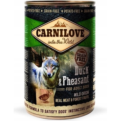 Carnilove Wild Meat Duck & Pheasant 400 g