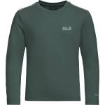 Jack Wolfskin Детска спортна тениска Jack Wolfskin Kid's Flare L/S T-Shirt Sport shirt - Sago Palm - размер 128 (EU) (704-5893-0213)