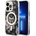 GUESS Кейс Guess GUHMP14LHCFWSK за iPhone 14 Pro 6.1", черен / черен, твърд, Flower MagSafe (GUE002726-0)