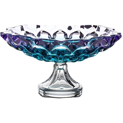 Bohemia Treasury Krištálová miska SAMBA GRADIENT 350MM