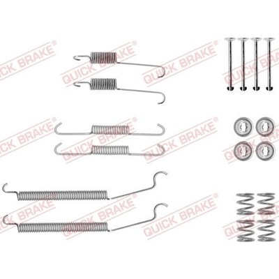 Súprava príslušenstva, brzdové čeľuste Quick Brake 105-0039