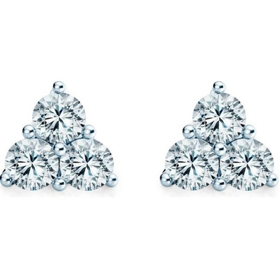 SAVICKI Náušnice Fairytale biele zlato, diamanty FAIR-K-BR-008-DIA-B