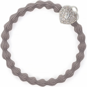 By Eloise London Silver Bling Heart Lock цвят Cloudy Grey