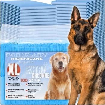 Purlov 21601 Tréningové absorpčné podložky pre psov 60 x 60 cm 100 ks