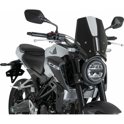 PUIG Plexi na motorku PUIG NEW GEN. SPORT 22296N čierna