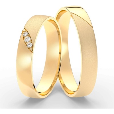 Sofia zlatý dámský snubní prsten ML65 60 EWYG