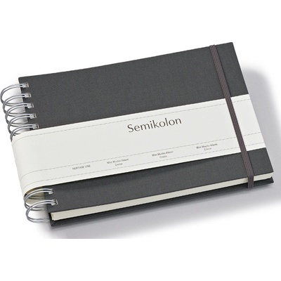 Semikolon Uni Mini Mucho албум за снимки, тъмносив с бели страници (369984)