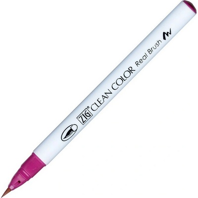 Akvarelová fixa KURETAKE ZIG Clean Color Real Brush, Dark Pink (027)