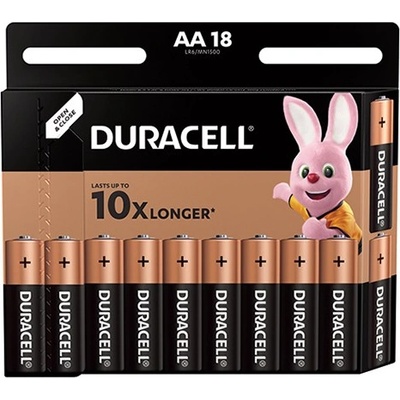 Duracell Молив за батерии DURACELL 18 броя дисплей Basic MX1500AA 10PP100003 (10PP100003)