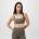 USA Pro Low Impact Soft Bra Womens - Warm Ash