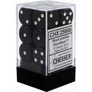 Hracie kocky Chessex Opaque čierne