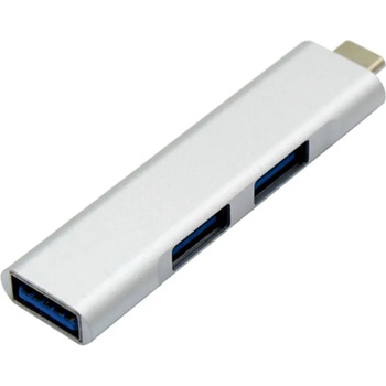 USB Type C Хъб с 3 порта, 1 порт USB 3.0 + 2 порта USB 2.0 - Atron (3HUB)