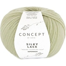 SILKY LACE Katia Farby SILKY LACE: 188 rosa na listoch - VÝPREDAJ