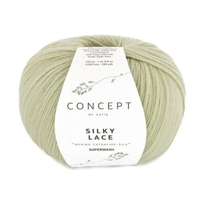 SILKY LACE Katia Farby SILKY LACE: 188 rosa na listoch - VÝPREDAJ