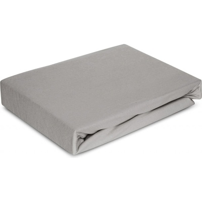 Eurofirany jersey Prestieradlo jers4 strieborné 160X200x30