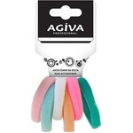 AGIVA Ластик за коса Agiva Professional, 4см, Цветен, 5бр (920402-223)
