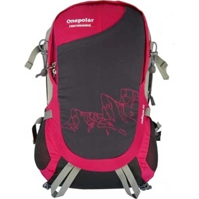 Onepolar Туристическа раница Оne polar, po1536-r-mx , Червен