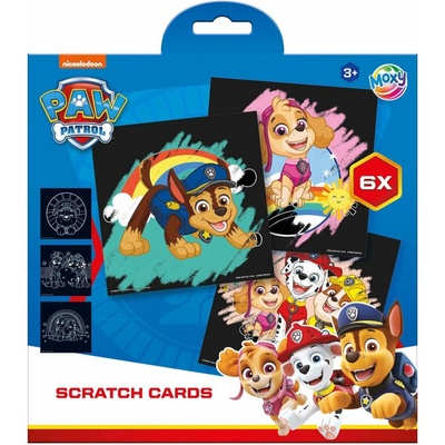 Grafix Škrabací obrázky 6 ks Tlapková patrola Paw patrol – Hledejceny.cz